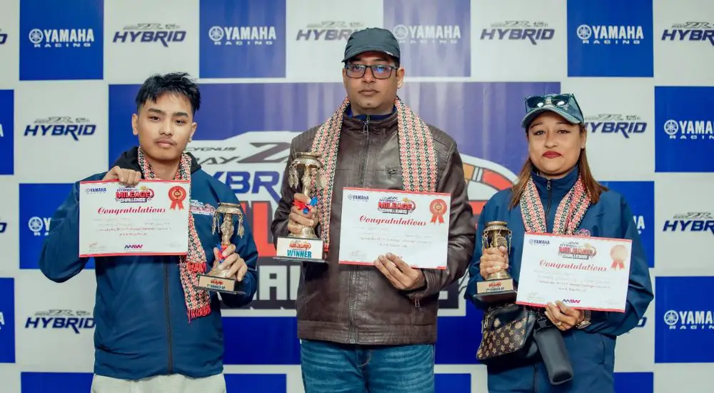 Yamaha Nepal Mileage League stand out participants