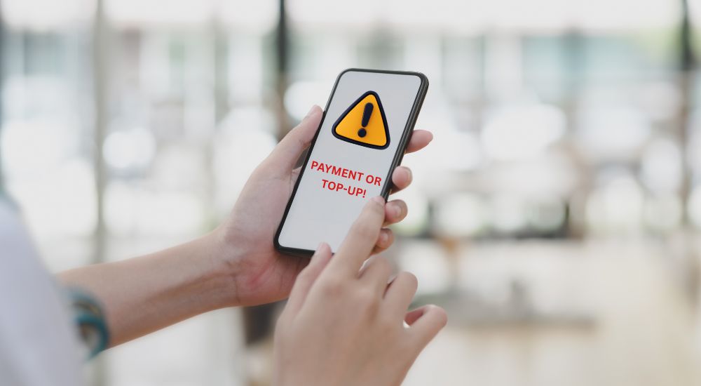 Payment goes to top up balance, is there a solution?